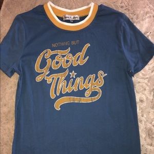 Buckle t-shirt (boutique brand)